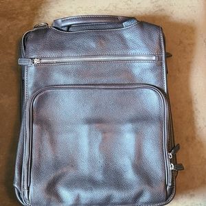 Levenger Bomber Jacket Backpack Brief in Mocha